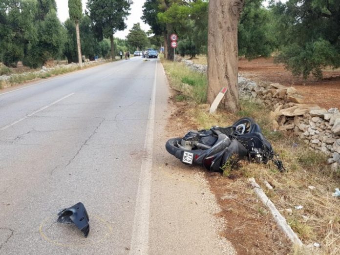 incidente giuseppe vinci