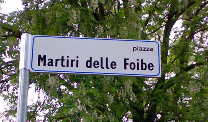 piazza martiri delle foibe
