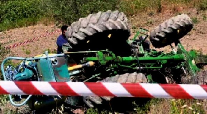 incidente trattore