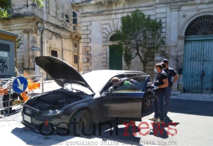 auto incendiata Tanzarella