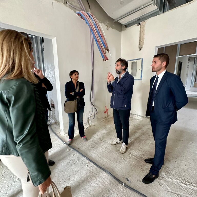 Ospedale di Ostuni: sopralluogo della ASL di Brindisi, le parole del Sindaco Pomes