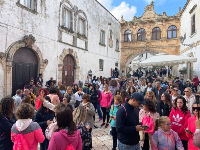 camminata rosa ostuni
