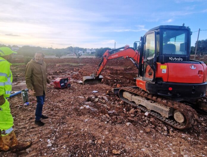 guasto condotta AQP ostuni